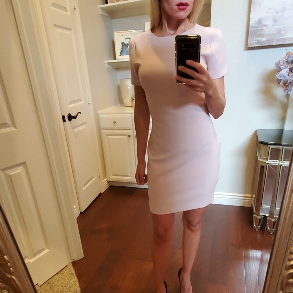 Blush pink Manhattan dress from Likely